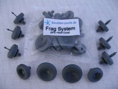 Frag System mixed top parts for SPS + soft corals 