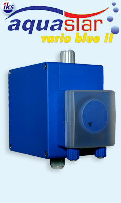 Proportioning pump iks aquastar vario blue II 